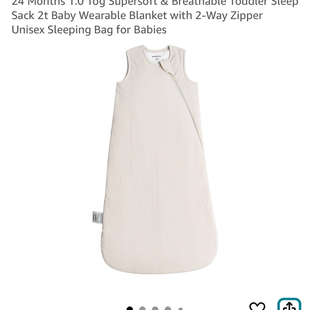BNWT BubblePanda sleep sack - wearable blanket